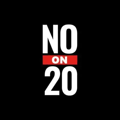 No on California Prop 20