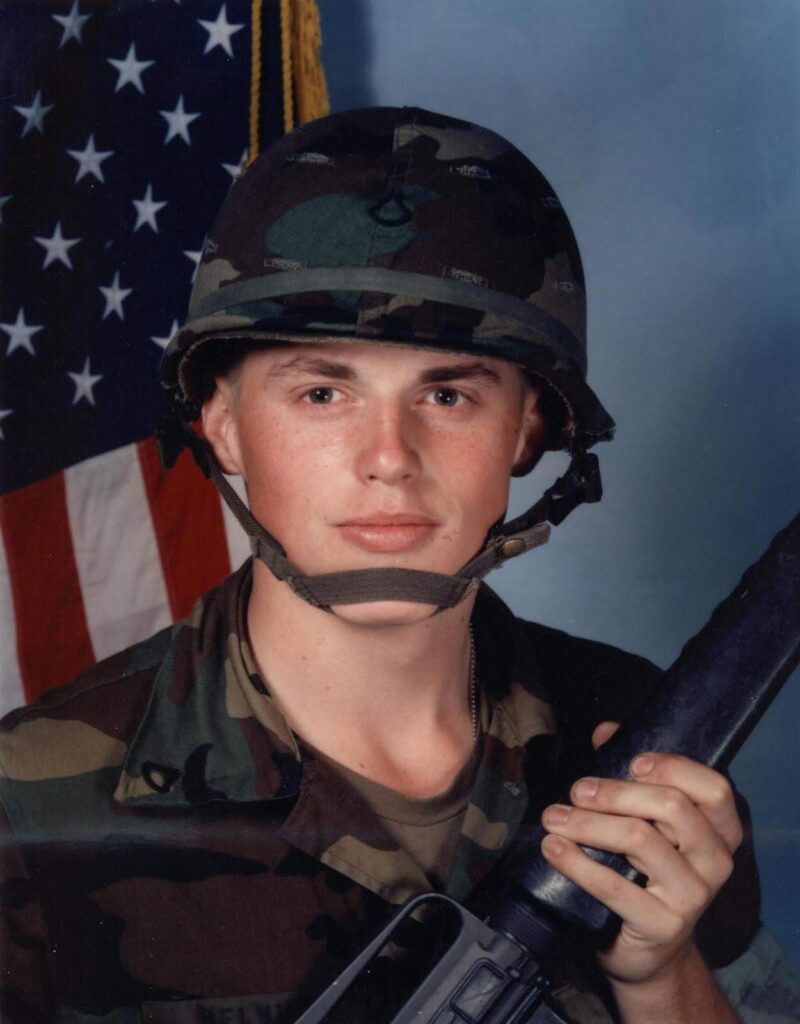 PFC John R. Belville, Ft. Dix NJ, Summer 1985