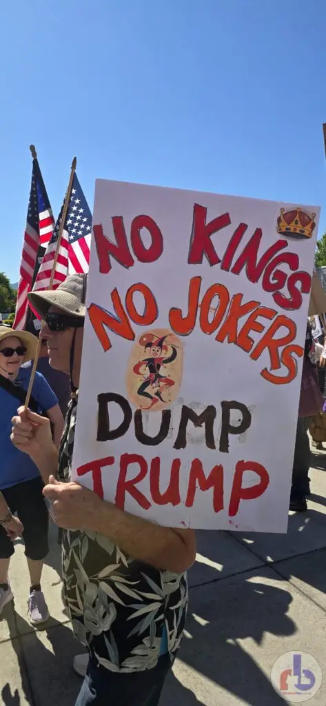 No Kings, No Jokers, Dump Trump