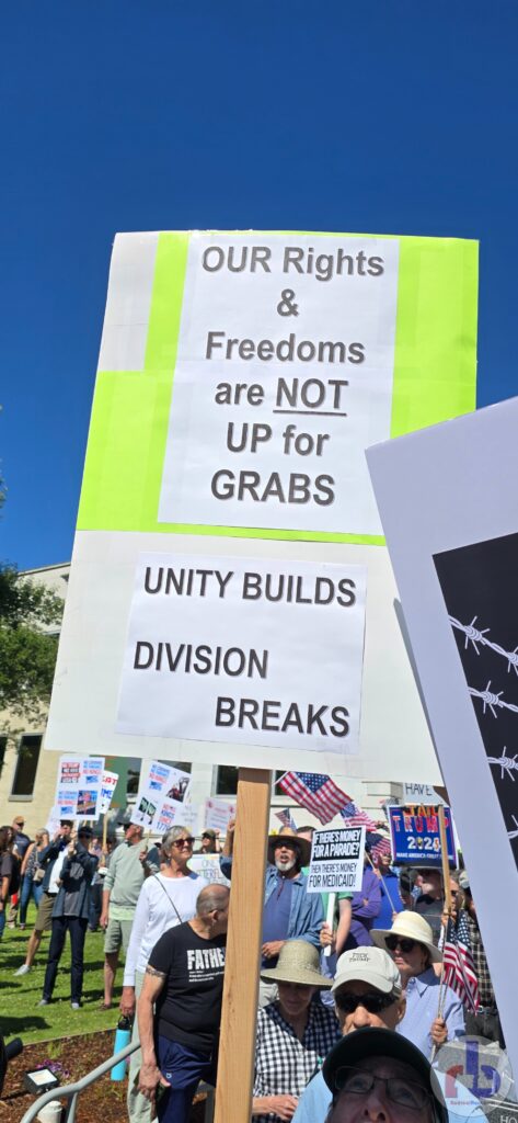 Our rights & freedoms are not up for grabs. Unity builds, division breaks.
