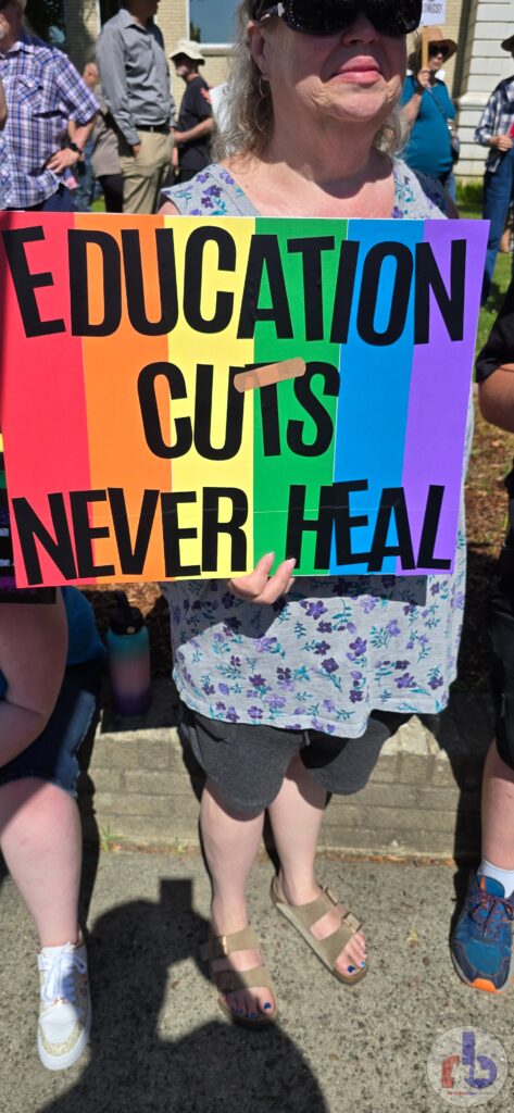 Education Cuts Never Heal