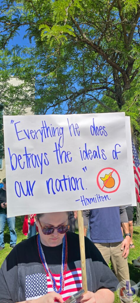 "Everything He Does Betrays the Ideals of our Nation"—Hamilton