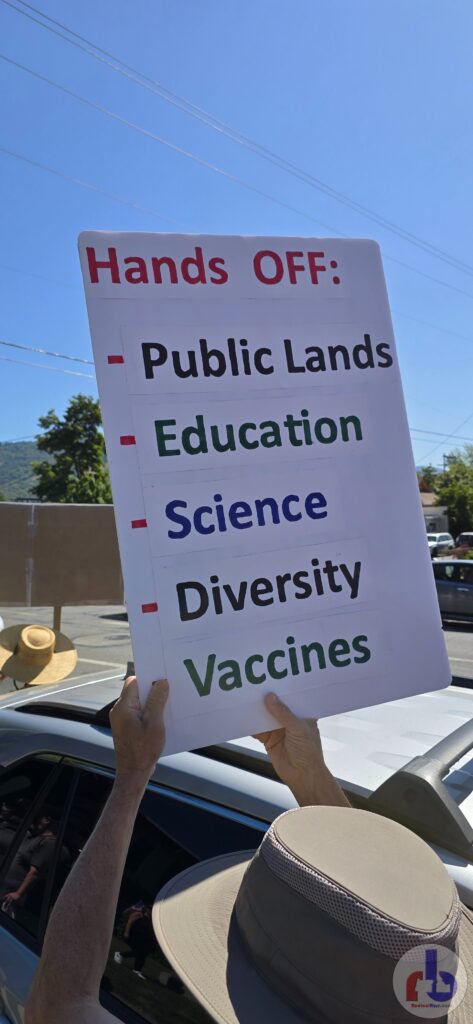 Hands Off Public Lands, Education, Science, Diversity, Vaccines